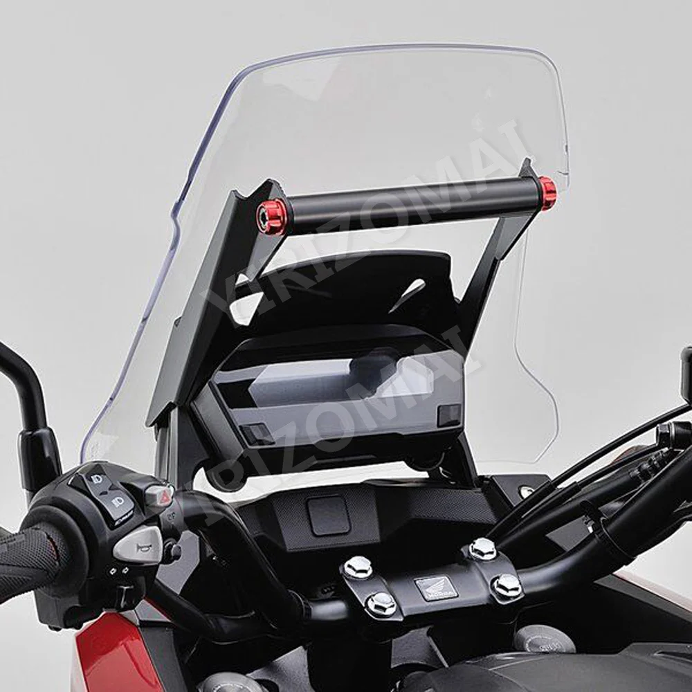 

Aluminum Upper Fairing Stay Bracket GPS Mounting Bracket Holder Center Stand for Honda NC750X 2016 - 2019 Motorcycles 2017 2018