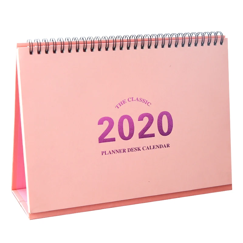 2020 Custom Printing Desktop Calendar Desk Table Monthly Advent Calendar