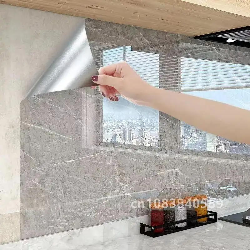 5 м/3 м Новинка для домашнего декора кухни шириной 80 см мраморные виниловые