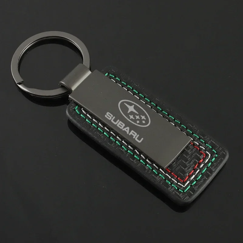 

Автомобильные брелки из углеродного волокна, ремешок, подарки, брелоки для ключей, Стайлинг для Subaru WRX Forester XV Outback Impreza STI Legacy BRZ Tribeca