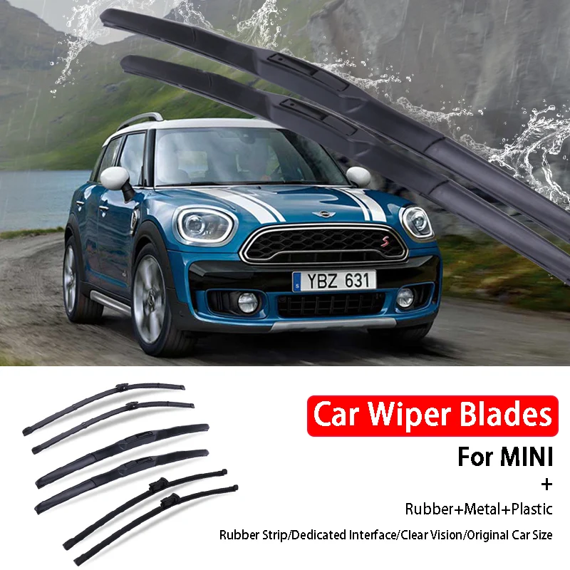 

Replacement Rubber Car Wiper Windshield Super Clean Wiper For BMW MINI Cooper Countryman F54 F55 F56 F67 F60 R55 R56 R60 R61