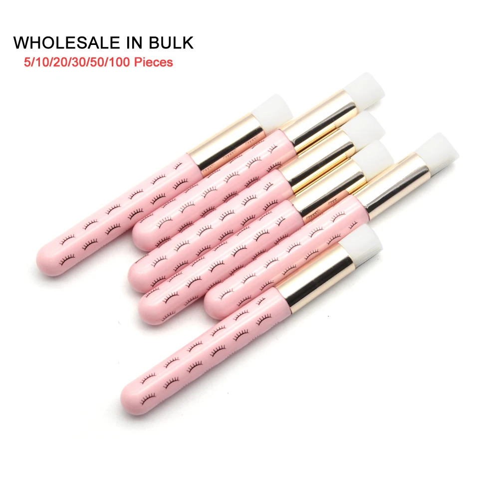 

Wholesale Lash Cleaning Brush In Bulk 5/10/20/30/50/100 Pieces Beauty Salon Makeup Tools Cleanser Shampoo Lash Extension Brushes