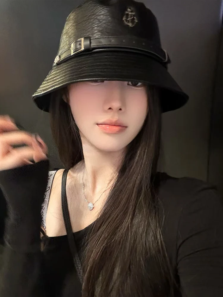 Ouipack Корейская серия Ретро из искусственной кожи с металлической пряжкой Значок