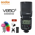 Godox V850II V850 II Встроенный 2,4G поддерживает основной ведомый литий-ионный аккумулятор GN60 для Canon Nikon Pentax Olympus