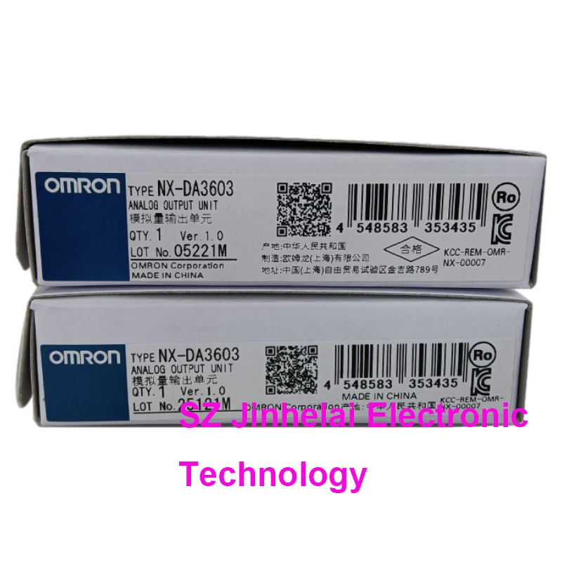 

New and Original NX-DA3603 NX-DA3605 Omron Analog Output Unit