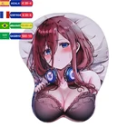 Привлекательный коврик для мыши Sovawin для прекрасных Quintuplets Nakano аниме 3D, коврик для мыши, силиконовый креативный коврик для мыши