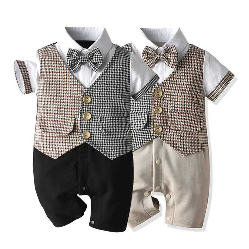 Summer New Boys Clothings Baby's Rompers Baby Boy Outfit One-Pieces Bodysuits