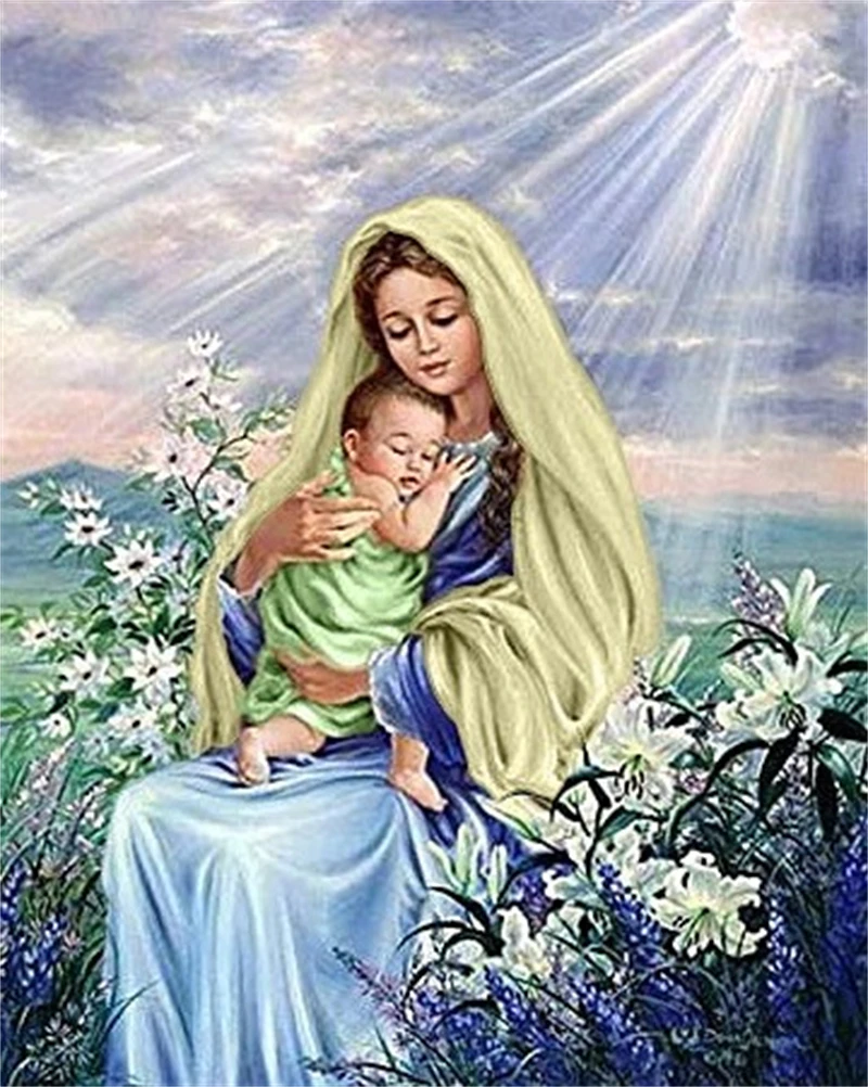 

No.1619 Painting By Numbers DIY Oil Coloring Paint By Numbers Set Gift Drawing By Numbers Canvas Decor New Arrivals