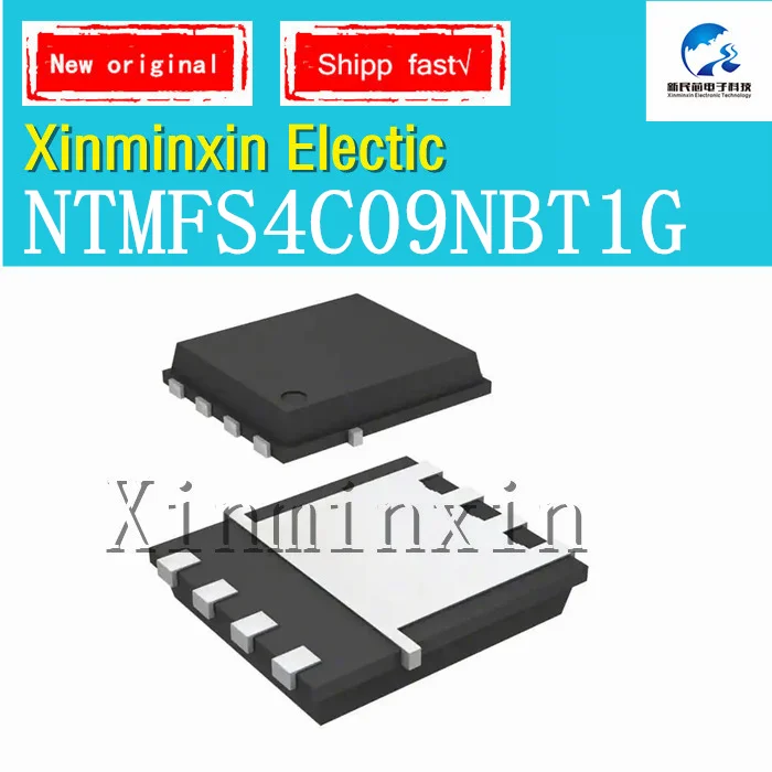 

Микросхема NTMFS4C09NBT1G 4C09B 4C098 QFN8, новая оригинальная, 10 шт./партия