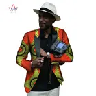 Африканская мужская одежда Дашики африканская печать костюм Мужская куртка пальто Мужская Повседневная мода Блейзер Мужская брендовая одежда тонкий элегантный WYN35
