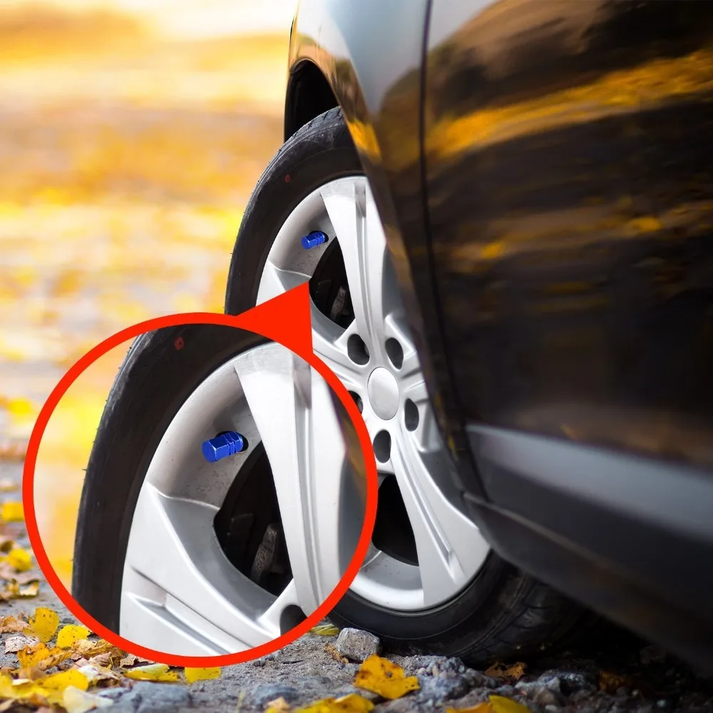DSYCAR 4 шт./лот Универсальная крышка клапана колеса мотоцикла автомобиля
