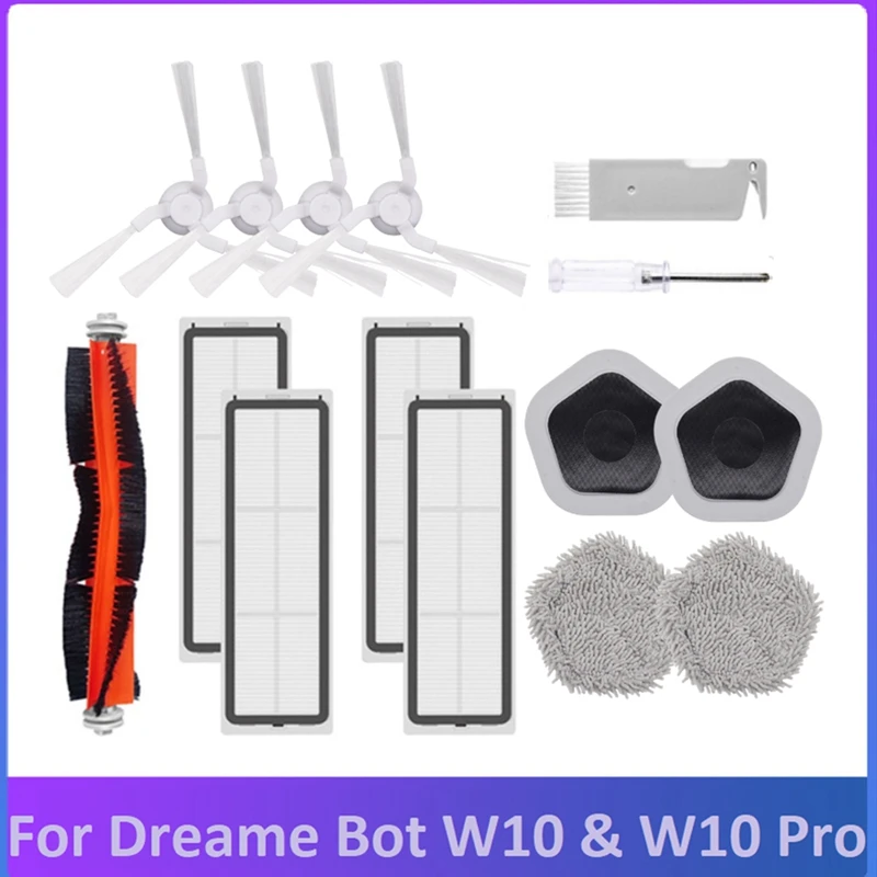 

15 шт., аксессуары для робота-пылесоса Xiaomi Dreame Bot W10 и W10 Pro