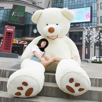 teddy bear huge american giant bear skin teddy bear coat good quality factary price soft toys for girls