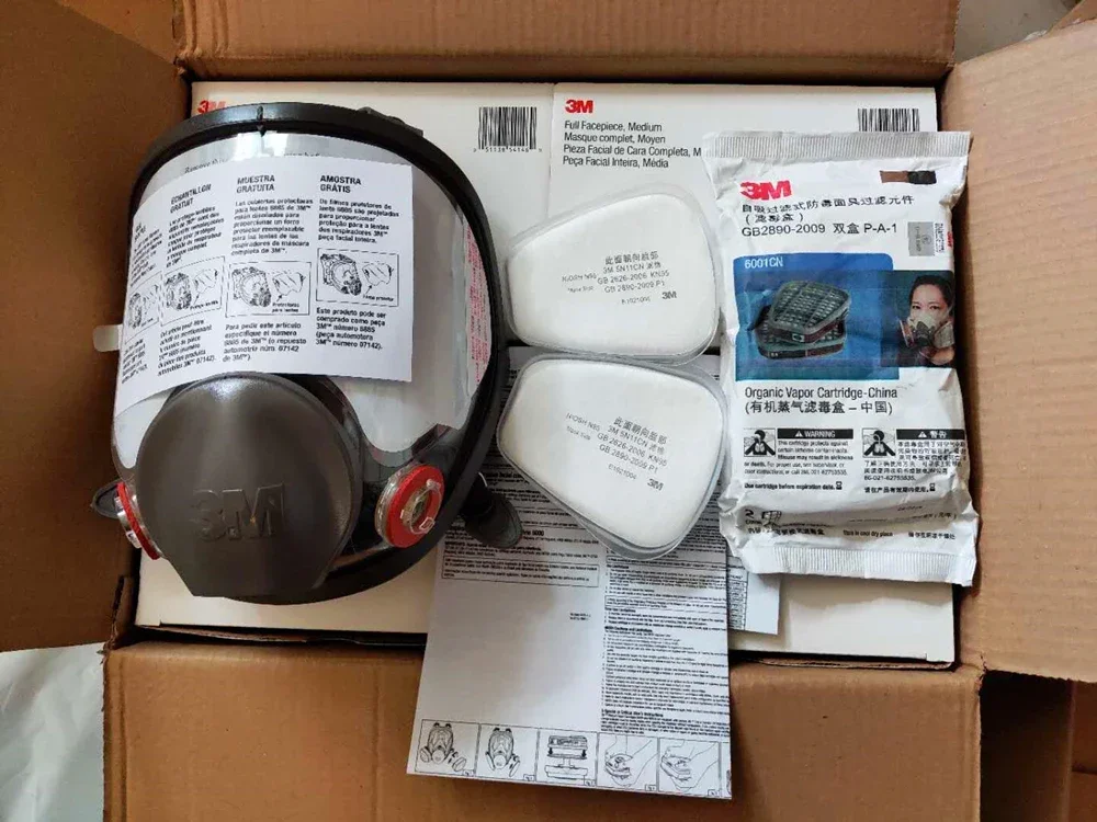 1 шт. 6800 маска или 17в1 спрей для рисования противогаз органические вепы