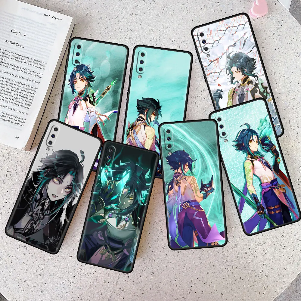 

Case Coque Samsung Galaxy A51 A72 A12 A32 A50 A52 A21s A10 A20e A21s A10s Genshin Impact Xiao Game Phone Official Capinha Soft