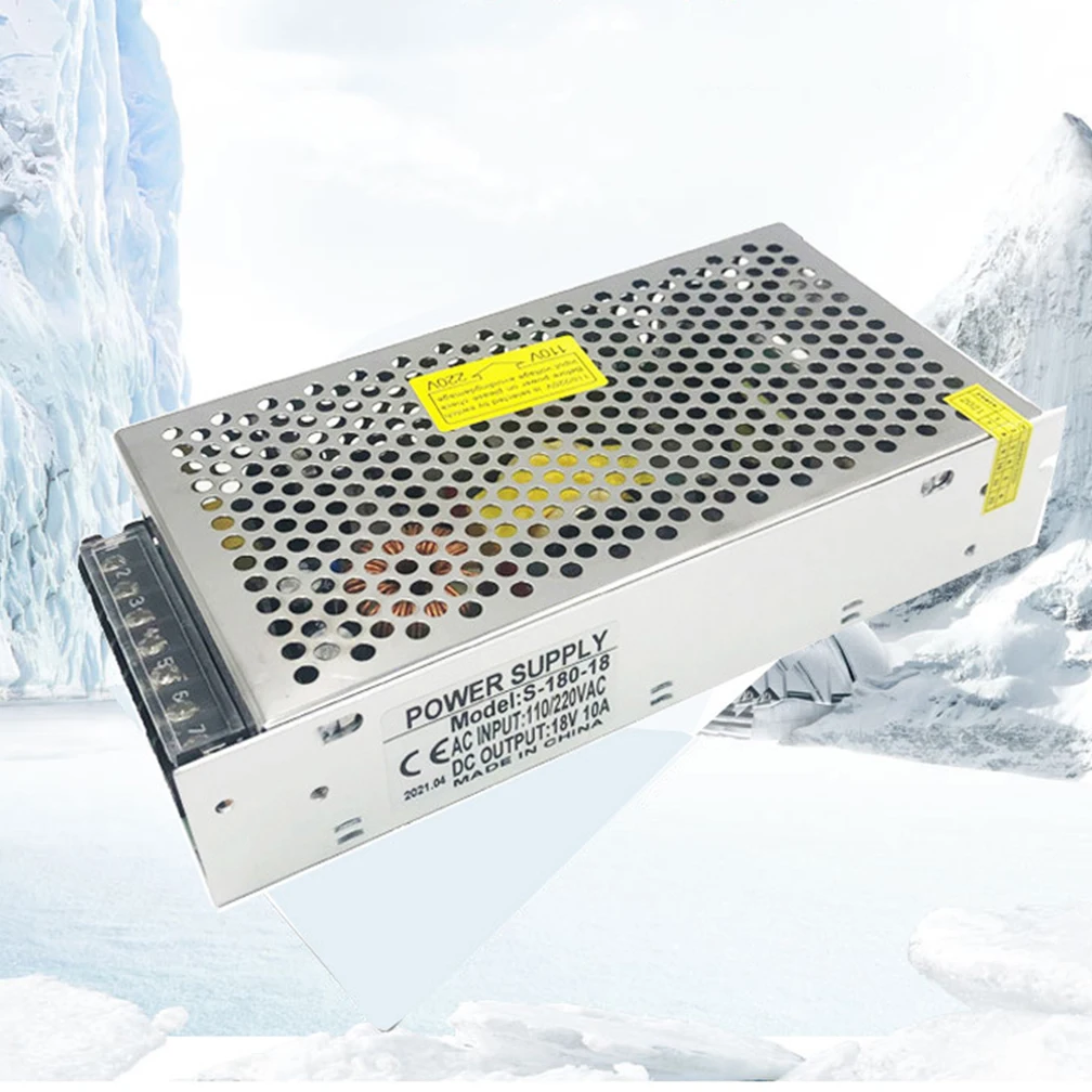 Импульсный источник питания 18 в 110 В 220 В переменного тока в постоянный ток 5 А 10 А источник питания 18 в вольт 90 Вт 180 Вт Smps для мониторинга камеры безопасности
