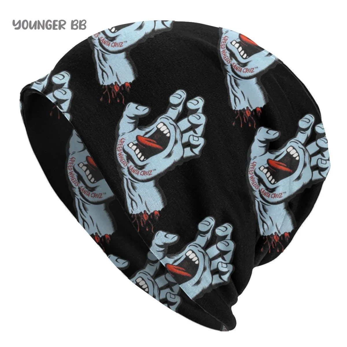

Spitfire Men Women's Beanie Hats Retro 80s, Skateboard Knitted Hat Hip Hop Earmuff Bonnet Street Skullies Beanies