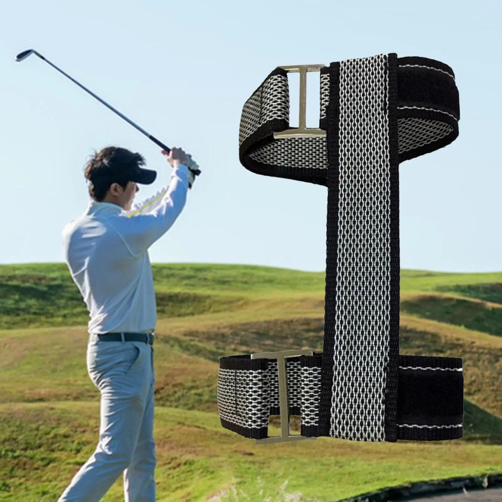 

Golf Training Aid Supplies Correctors Golf Elbow Brace ARC Corrector for Golf Swing