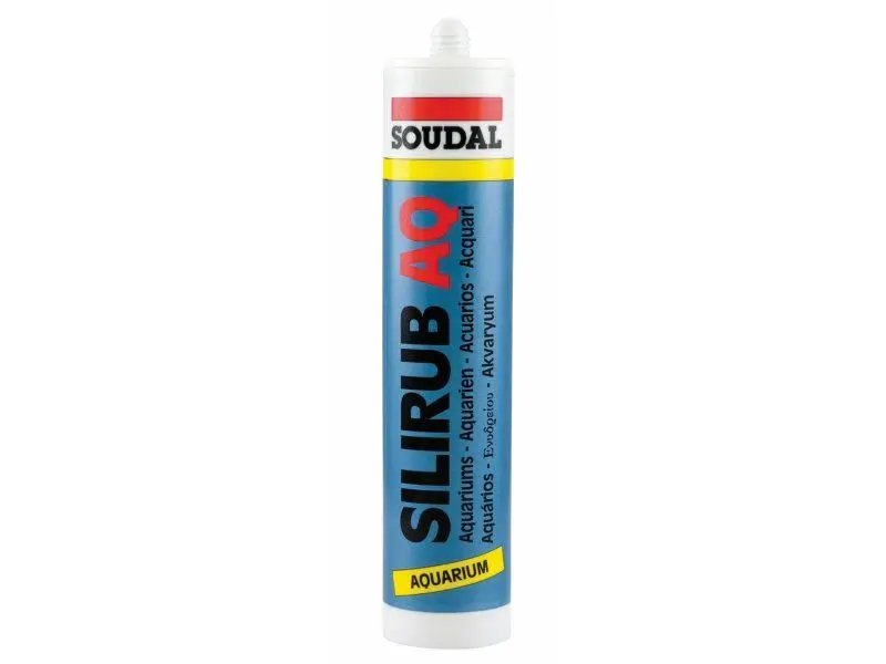 

Прозрачный силиконовый аквариум SOUDAL 310 мл