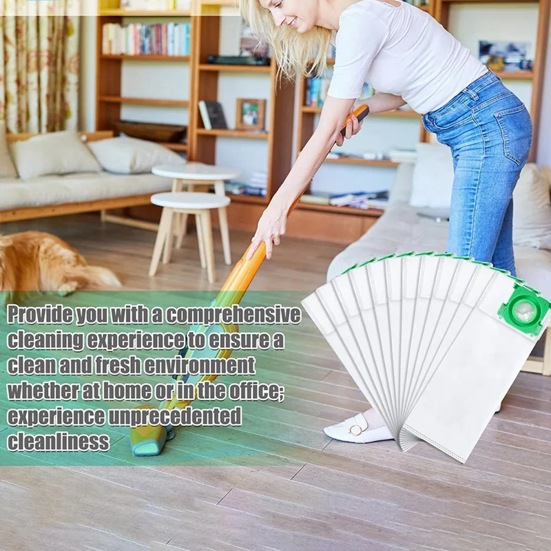 12 шт. мешки для пылесоса совместимые с Sebo K X/C/370 X Series Extra Pet XP2 XP3 5093ER вакуумного