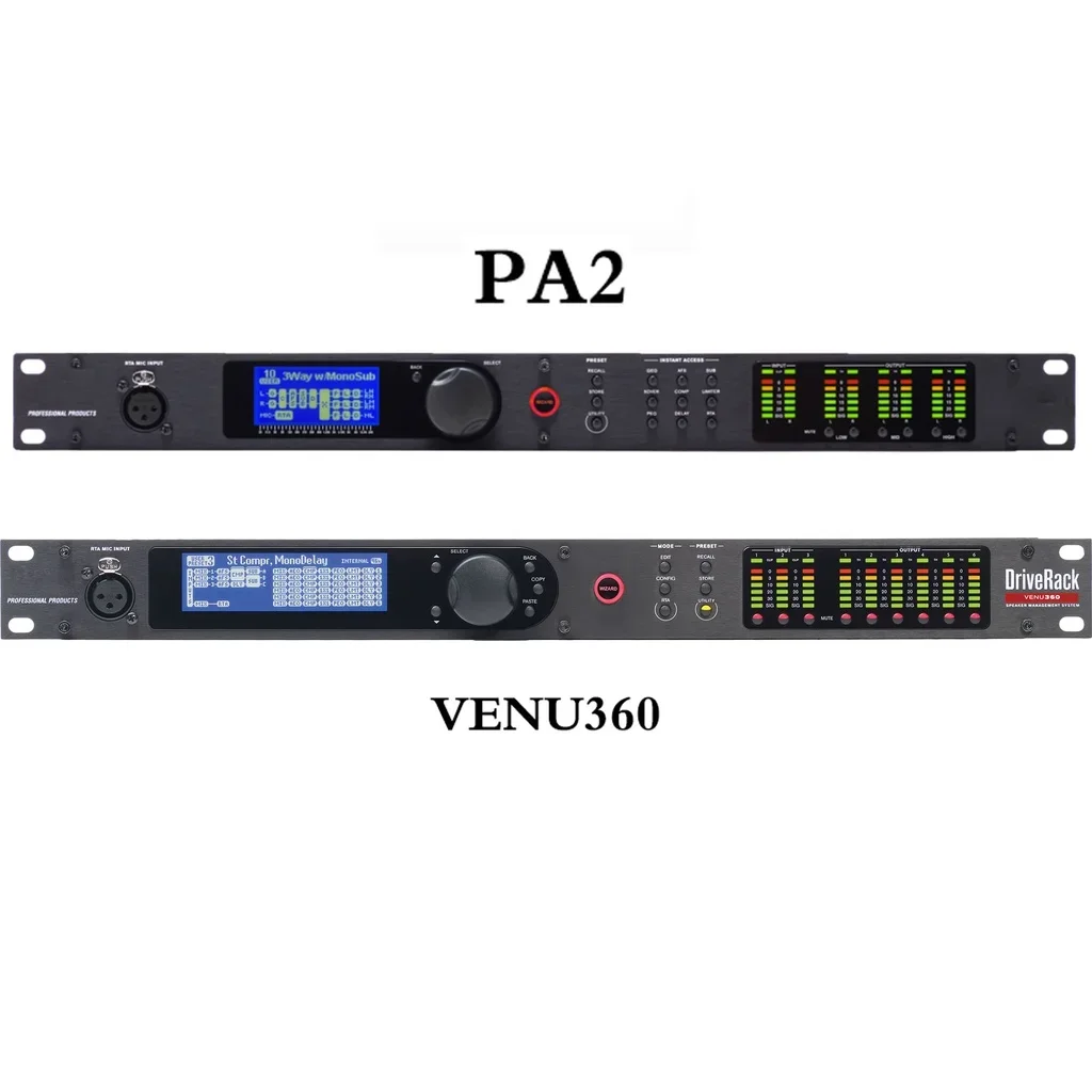 

driver pa2in6out 2-in-6 dsp output digital audio processor full speaker management system stage audio equipment