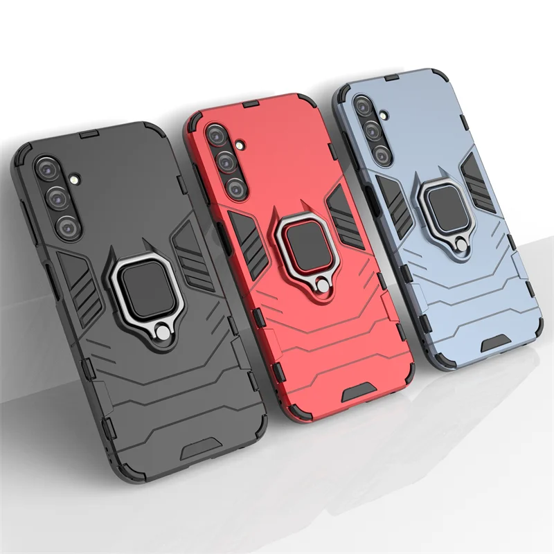 For Samsung Galaxy A24 Case for Samsung Galaxy A24 A54 A34 Cover Funda Finger Ring Protective Phone Case For Samsung Galaxy A24