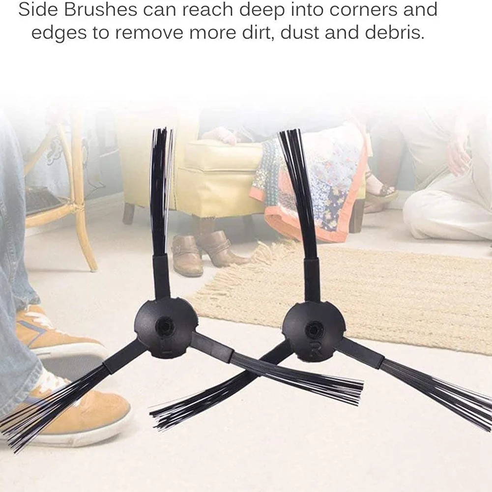 Запасные аксессуары для робота-пылесоса ZACO V5X Pro с 8 боковыми щетками 6 насадками