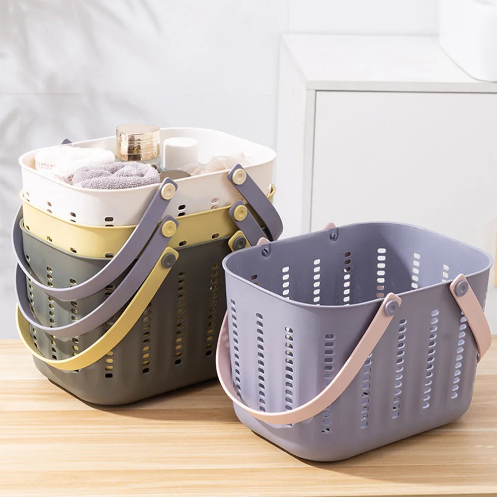 

Portable Shower Caddy Basket Plastic Wash Bath Basket Organizer Storage Tote with Handles Toiletry Basket for Bathroom Dorm Room