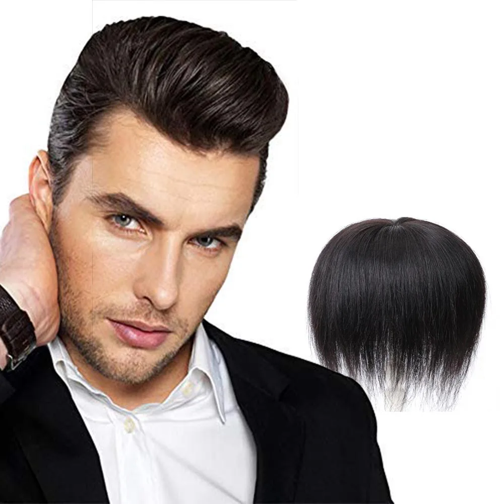 Men Toupee Real Human Hair Men Toupee 6*8 7*9 Fine Mono Lace Men Wig Human Hair System Men Wigs Unit