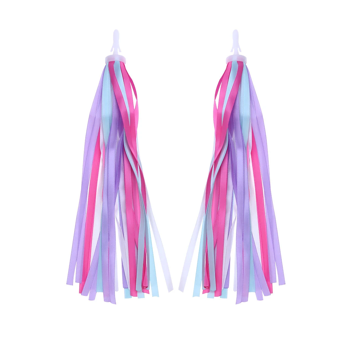 

Bike Streamers Handlebarstreamer Tassels Ribbon Kids Scooter Rainbow Gripsribbons Tassel Girls Bow Cling Road Decoration