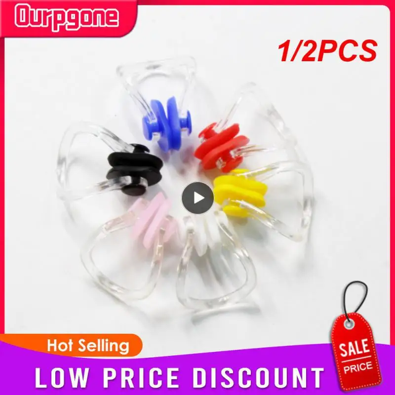 

1/2 шт., водонепроницаемые силиконовые затычки для носа