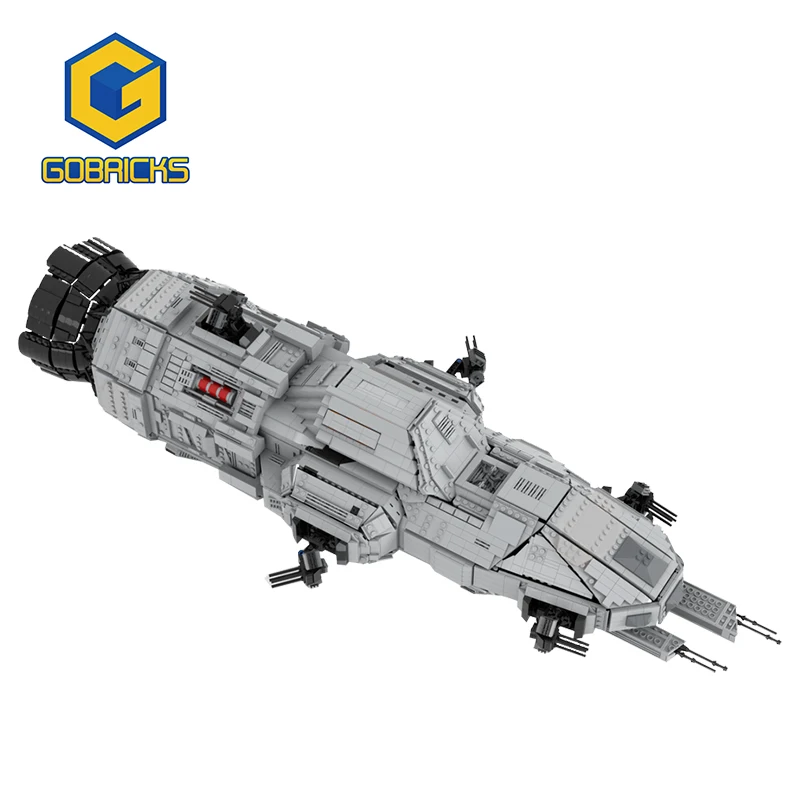 

Gobrick Расширенный космический корабль с широким небом, набор строительных блоков, космический корабль, ракета, Орл, Вселенная, модель корабля, игрушки, подарки