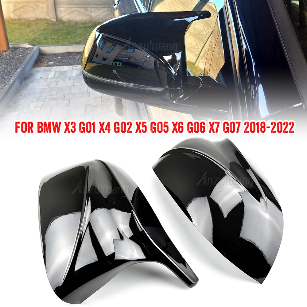 

Чехол для зеркала заднего вида BMW X3 G01 X4 G02 X5 G05 2018 2019 2020 2021 2022 X6 G06 X7 G07 2019 + M