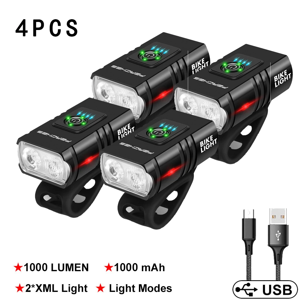 

1000 люмен T6 светодиодный велосипедный фонарь, передняя перезаряжаемая лампа, светильник онарь для горного велосипеда, велосипедный фонарь, велосипедный фонарь, Luz Delantera Bicicleta