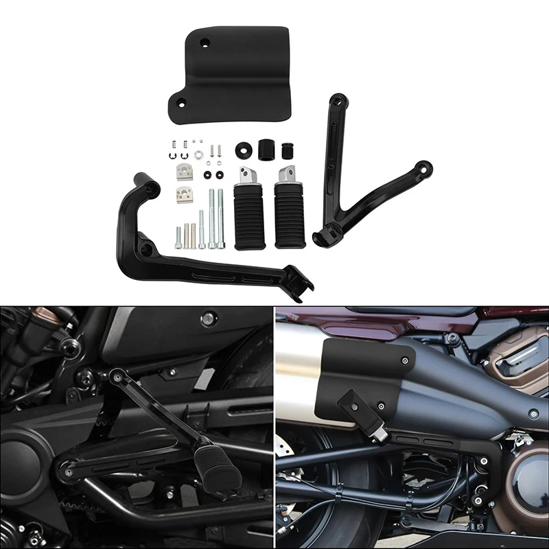 

Пассажирская подставка для ног, комплект креплений для Harley Sportster S RH1250S 2021-2024