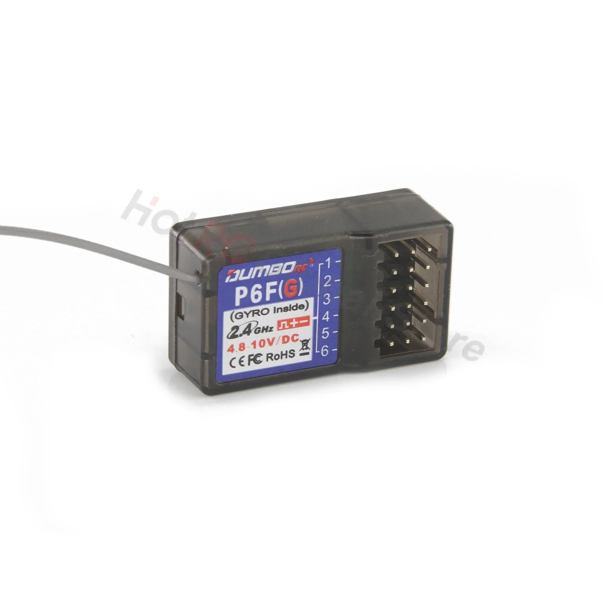 Фото DUMBORC X6DC P10FG P4FMG P6FG MINI 4CH 6CH 10CH 10-канальный гироскопический приемник возврата напряжения для передатчика X4 X6 RC автомобиля лодка №3