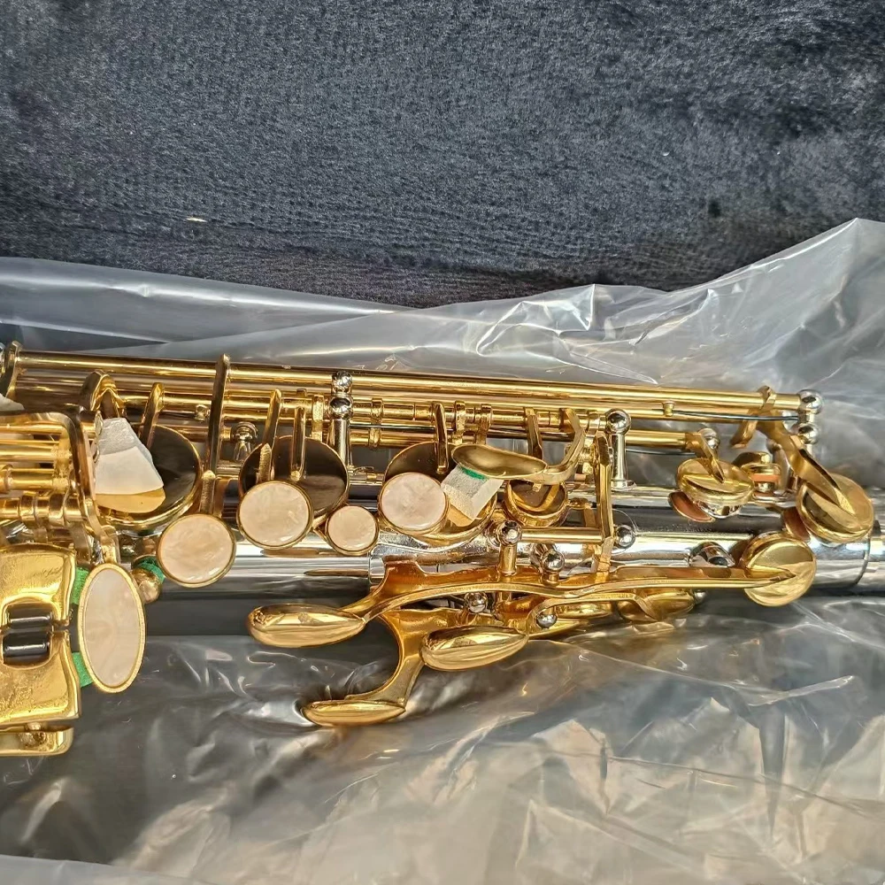 Юпитер 1100SG альт-саксофон EB-ключ никель-золотой ключ падение E латунь джазовый