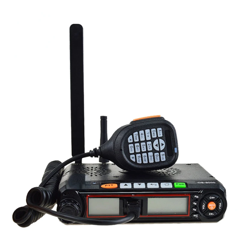

25w walkie talkie 100km os-9000 uhf vhf marine mobile radio
