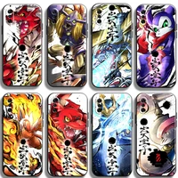 digimon anime phone case for xiaomi note 10 pro lite 10s 10 pro lite poco x3 m3 pro nfc f3 gt smartphone unisex tpu protective