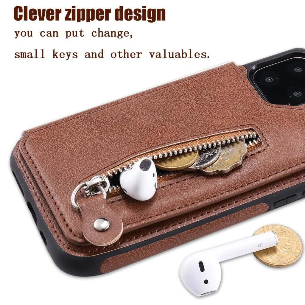 Чехол из искусственной кожи для iPhone 11 Pro max с двумя магнитными защелками - купить