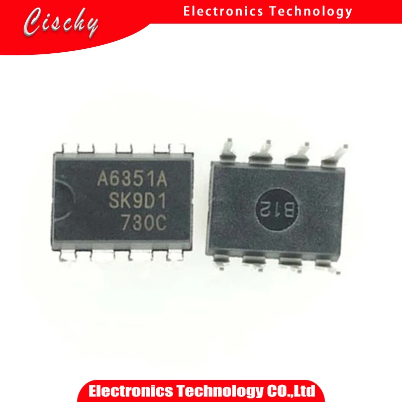 10 шт. STR-A6351 A6351 A6351A DIP-8 Новый ЖК-чип управления питанием
