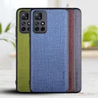 Чехол для Xiaomi Poco M4 Pro 5G coque cover с крестообразным узором, чехол для телефона из искусственной кожи для xiaomi poco m4 pro Case funda
