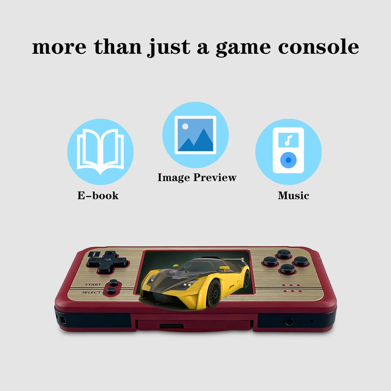 ANBERNIC NEW K101 Plus Handheld Game Player Retro Game 3 inch LCD Screen Video Game Console 32Bit 900 Games G BA Support Console images - 6