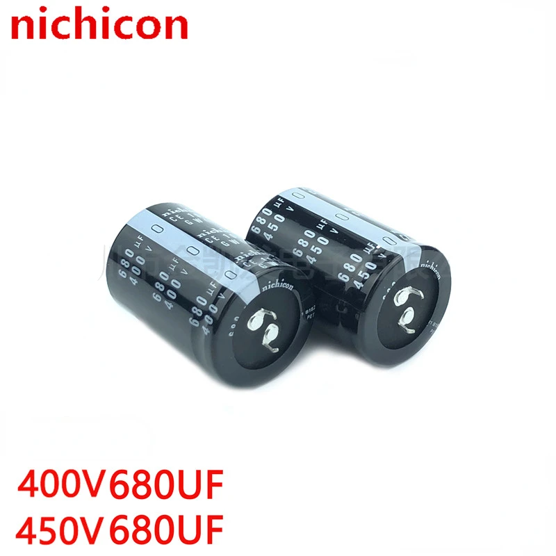 Конденсатор 680uf 400v 450V680UF Nippon Nikkei 30X50/60 35X40/45/50/60 мм 1 шт.