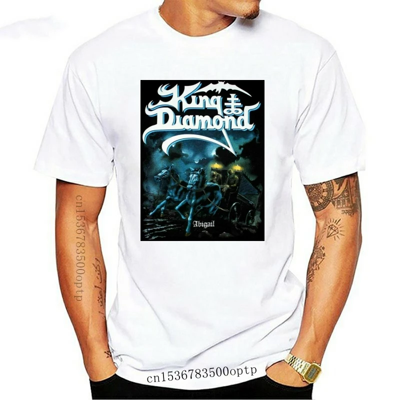 Mens Clothes King Diamond Abigail Mercyful Fate Heavy Metal Accept Saxon New Black T Shirt Summer Short Sleeves New Fashion T Sh