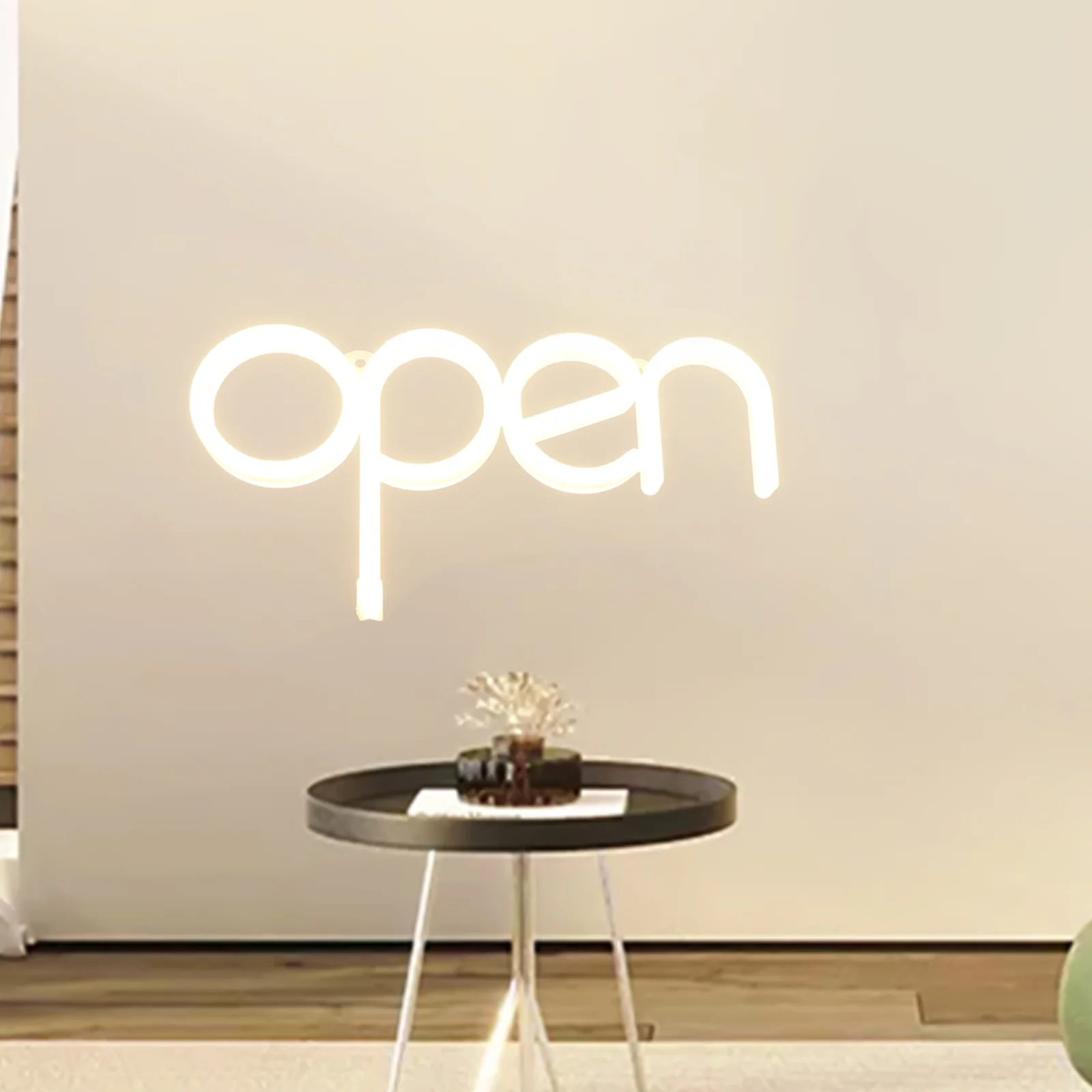 Неоновый светодиодный свет для вечеринки открытые знаки декора стен украшения