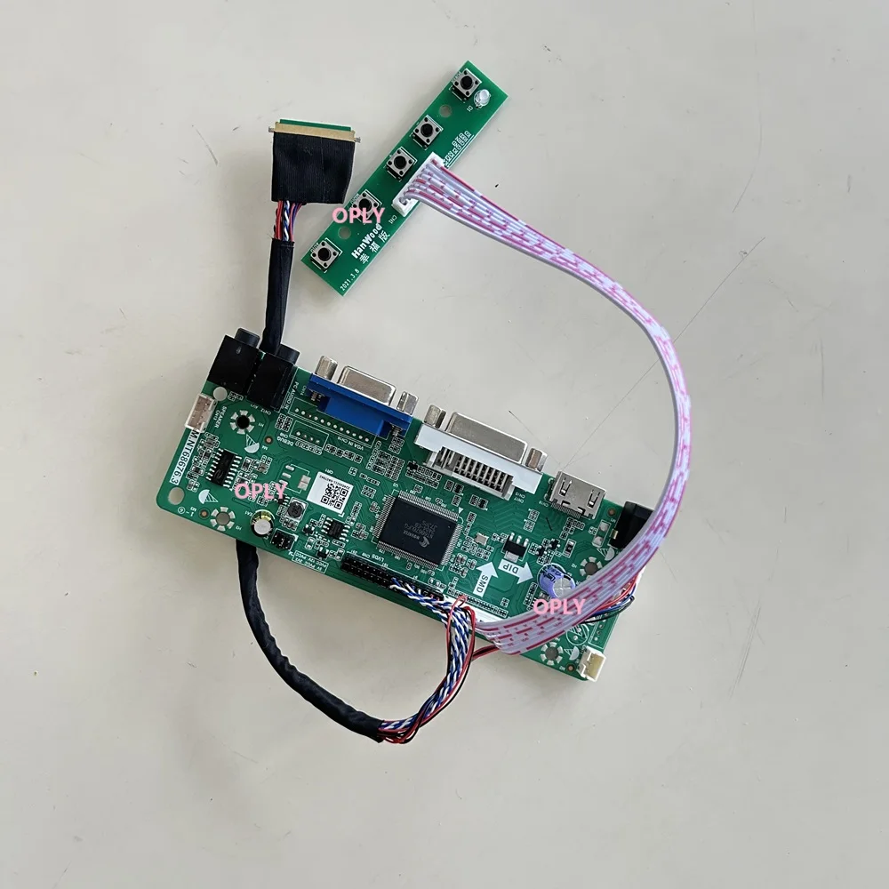 Плата контроллера HDMI-совместимая DVI VGA для B101AW01 V0/V1 V2/V3 1024X576 светодиодная панель