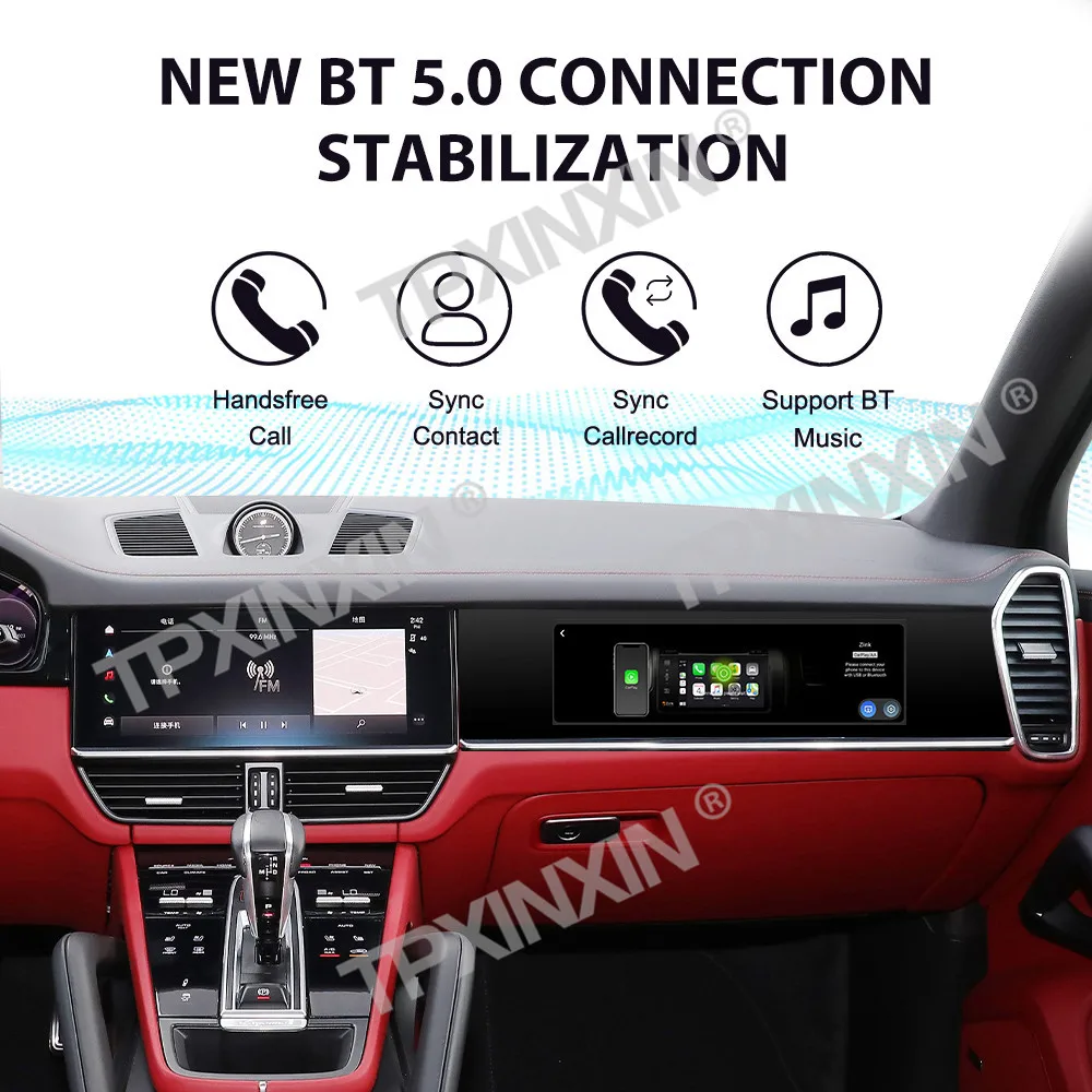 Автомобильный радиоприемник с GPS-навигацией 14 9-дюймовый пассажирский экран CarPlay