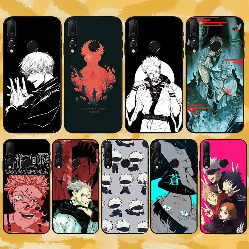 

Jujutsu Kaisen Anime Phone Case fundas shell cover for HUAWEI P10 P20 P30 P40 mate 30 40 lite Pro