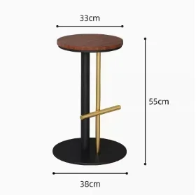 Современный шезлонг для приема барные стулья эргономичный стул античная высота